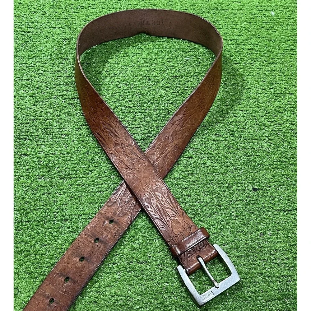 VTG Polo Ralph Lauren Western Belt SZ 36